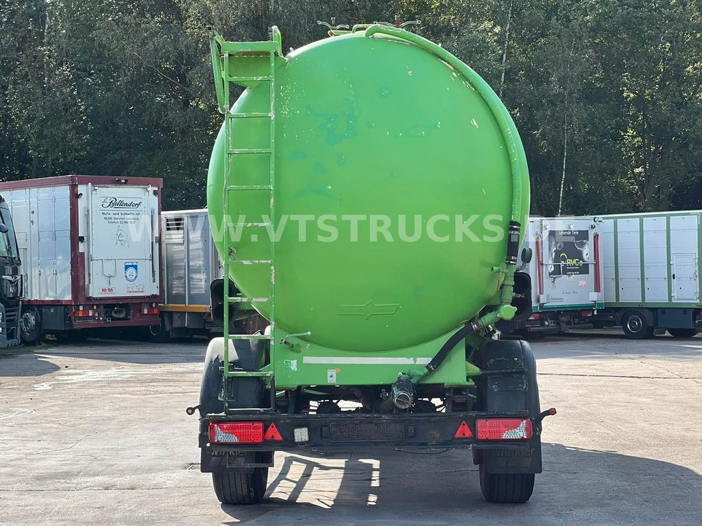 Tank trailer for transportation of silos Spitzer SA 1627/4 ZM Silo-Anhänger: picture 4