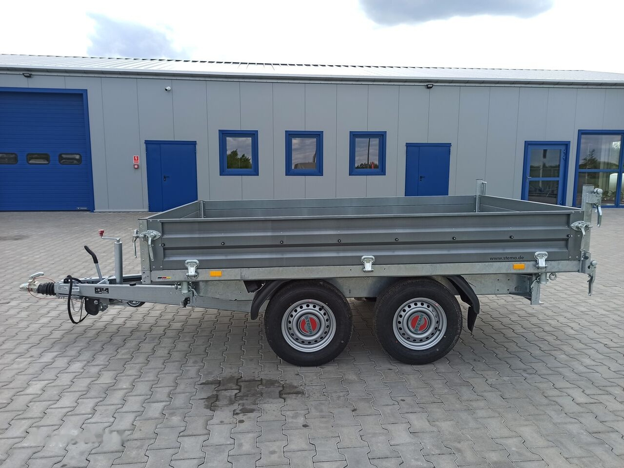 New Tipper trailer Stema SHDK 35-30-18.2 kiper tipper dump trailer wywrotka 300 x 180 cm: picture 5