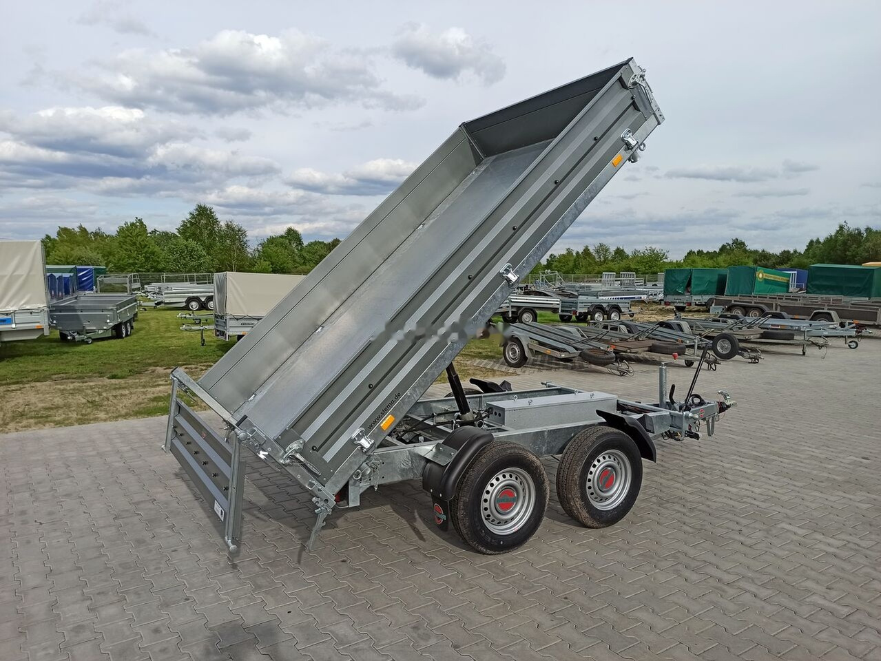 New Tipper trailer Stema SHDK 35-30-18.2 kiper tipper dump trailer wywrotka 300 x 180 cm: picture 15