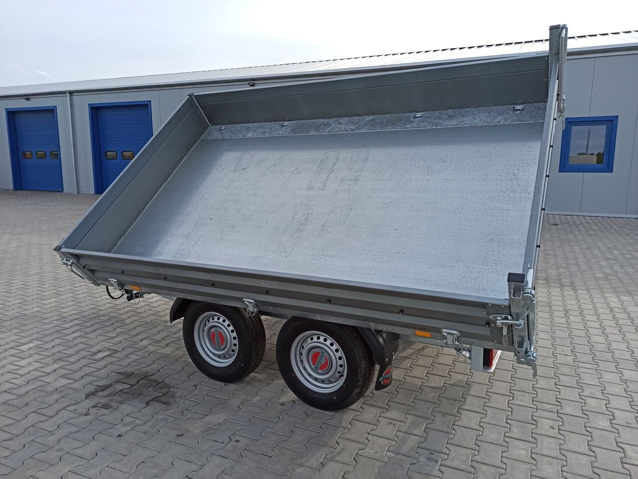 New Tipper trailer Stema SHDK 35-30-18.2 kiper tipper dump trailer wywrotka 300 x 180 cm: picture 19