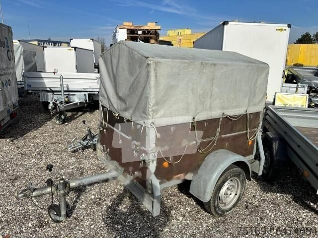 Car trailer Tieflader 600 kg, 1650 x 1100 x 600 mm: picture 3