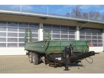 Tipper trailer Unimog Tieflader Tandemachse Schmid-Fahrzeugbau DK: picture 1