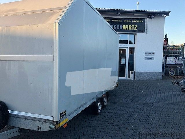 Closed box trailer VEZEKO used riesiger Koffer aerodynamisch 3500kg: picture 3