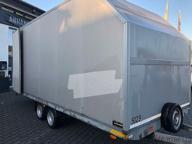 Closed box trailer VEZEKO used riesiger Koffer aerodynamisch 3500kg: picture 5