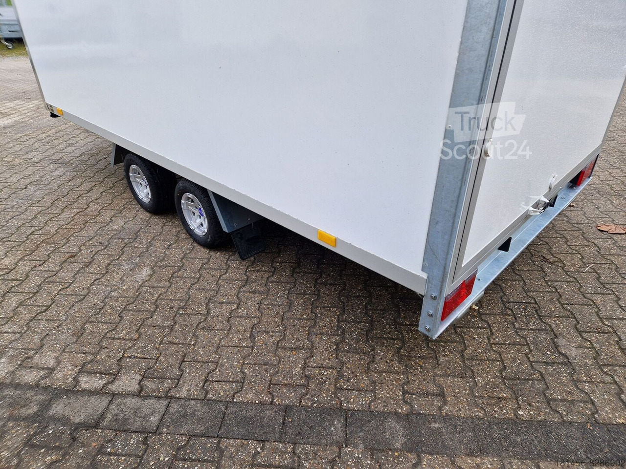 New Vending trailer Verkauf Präsentation Event mobile Werkstatt aerodynamischer Koffer 418x200x200cm: picture 13