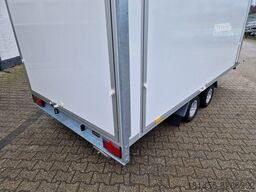 New Vending trailer Verkauf Präsentation Event mobile Werkstatt aerodynamischer Koffer 418x200x200cm: picture 22