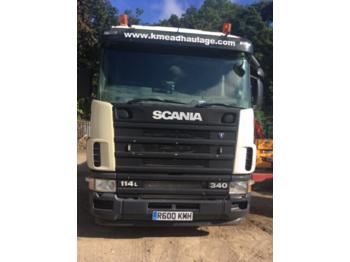 Dropside/ Flatbed truck 2003 Scania 114L-340: picture 1