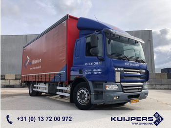 Curtainsider truck DAF CF 75 310 Euro 5 / Curtainside Box / Loadlift / NL Truck: picture 1