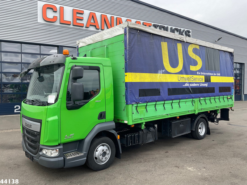 Curtainsider truck DAF FA LF 150 Euro 6 2-sided tipper Just 94.317 km!: picture 5