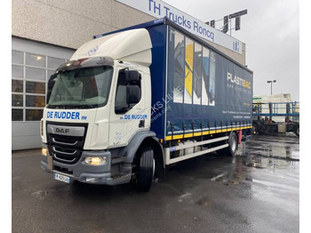 Curtainsider truck DAF LF 290: picture 1