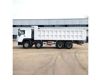 Tipper HOWO 8x4 drive 12 wheeled tipper truck white color: picture 4