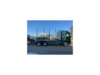New Timber truck for transportation of timber Hydrofast C Renault Truck P6x4 13 L E6 green: picture 5