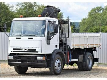 Tipper, Crane truck IVECO EUROCARGO 150E18: picture 1