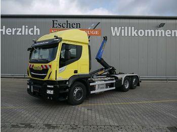 Hook lift truck Iveco AT260 SY460 Stralis 6x2*Lift/Lenk*Klima*Navi*ACC: picture 1