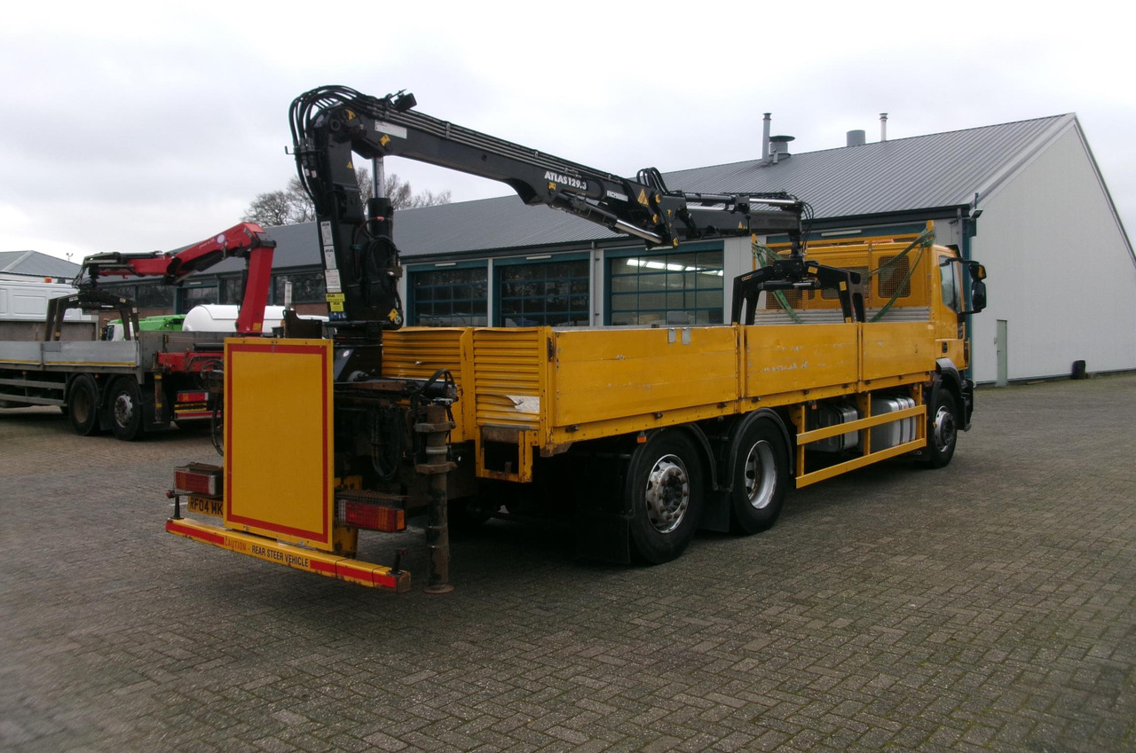 Dropside/ Flatbed truck, Crane truck Iveco Stralis 310 6x2 Euro 6 + Atlas 129.3V A11 crane: picture 7