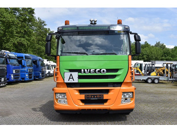 Skip loader truck Iveco Stralis 420/Multilift SLT-190/6x2,Lenk,Klima,E5: picture 2