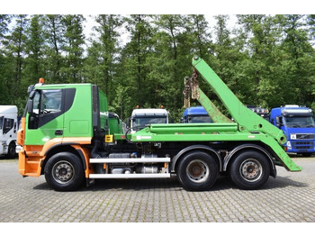 Skip loader truck Iveco Stralis 420/Multilift SLT-190/6x2,Lenk,Klima,E5: picture 5