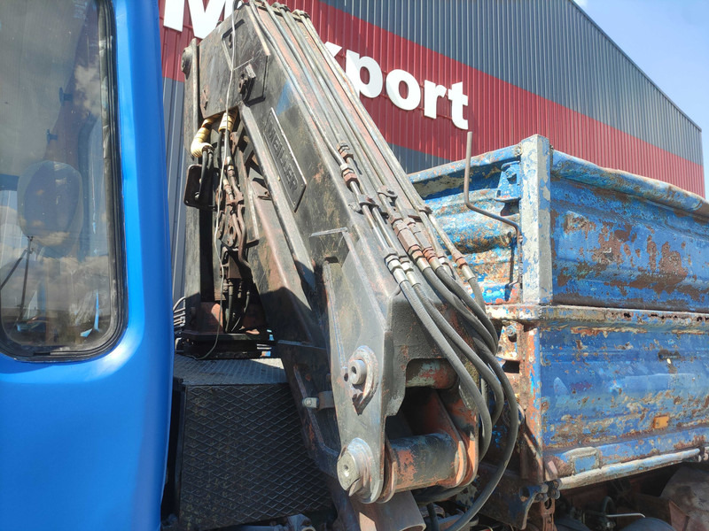 Tipper, Crane truck MAN 16.168 dump truck + crane: picture 14