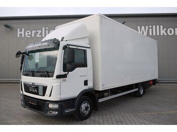 Box truck MAN TGL 12.220 Koffer Seitentür LBW Klima Navi: picture 1