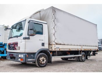 Curtainsider truck MAN TGL 8.180 4x2 BL Pritsche Hollandia 1000kg: picture 1