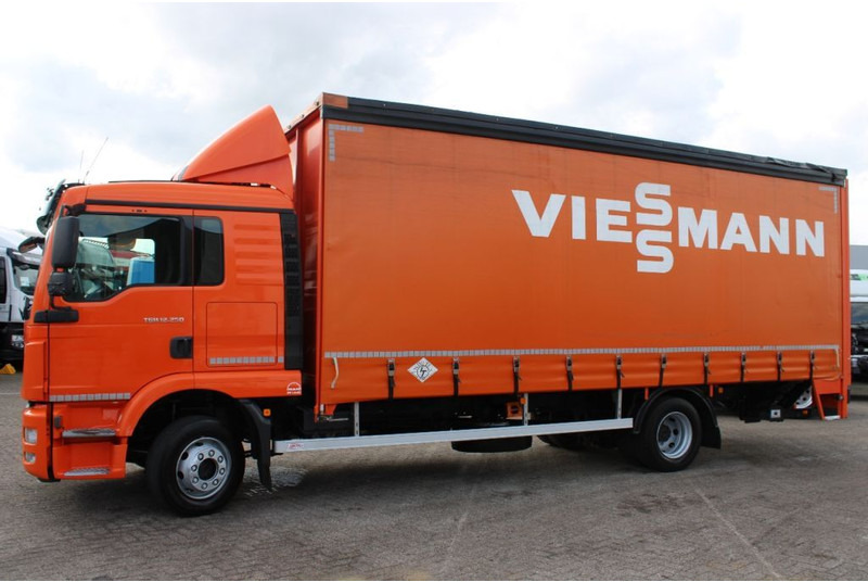 Curtainsider truck MAN TGM 12.250 + EURO 6 + manual + LIFT + BE apk 18-05-2024: picture 4