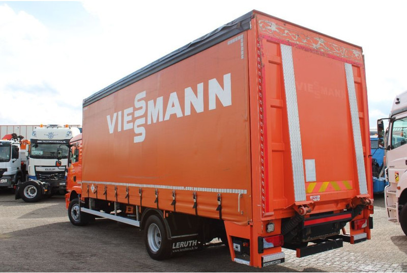 Curtainsider truck MAN TGM 12.250 + EURO 6 + manual + LIFT + BE apk 18-05-2024: picture 5