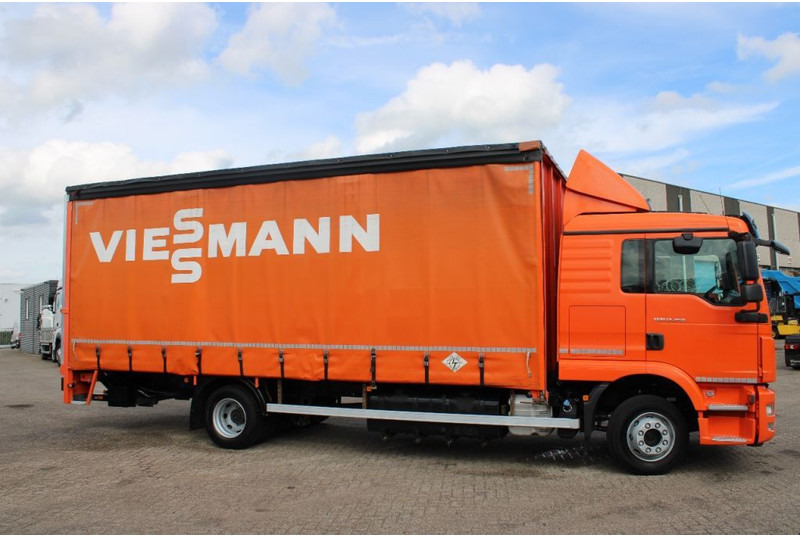 Curtainsider truck MAN TGM 12.250 + EURO 6 + manual + LIFT + BE apk 18-05-2024: picture 7