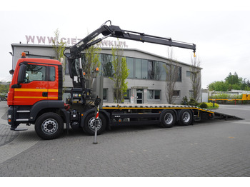 Crane truck MAN TGS 35.360 E5 EEV 8×2 / HDS HIAB XS 166 HIDUO / Tow truck: picture 5