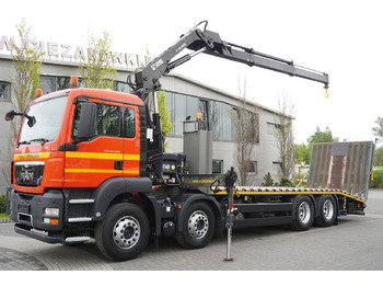 Crane truck MAN TGS 35.360 E5 EEV 8×2 / HDS HIAB XS 166 HIDUO / Tow truck: picture 4