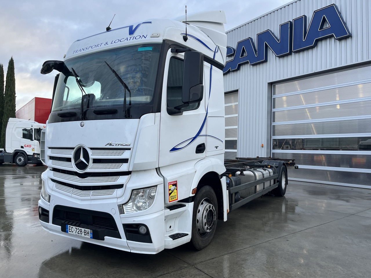 MERCEDES-BENZ ACTROS 1845 on lease MERCEDES-BENZ ACTROS 1845: picture 2