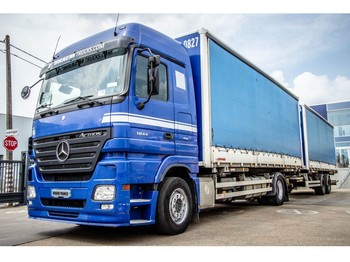 Container transporter/ Swap body truck Mercedes-Benz ACTROS 1844 MP2+EURO 5+AANHANGER: picture 1