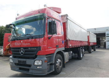 Curtainsider truck Mercedes-Benz Actros2546 Getreide HEITLING 3.Pedal Komplettzug: picture 1