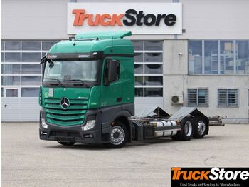 Container transporter/ Swap body truck Mercedes-Benz Actros 2543 LL nR BDF Volumen Brems-Ass PPC: picture 1
