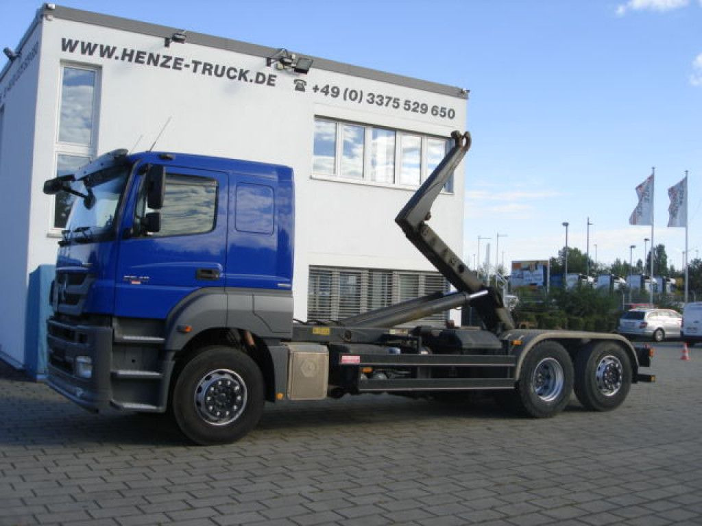 Hook lift truck Mercedes-Benz Axor 2543 L 6x2 Abrollkipper nur 287TKM Meiller: picture 7