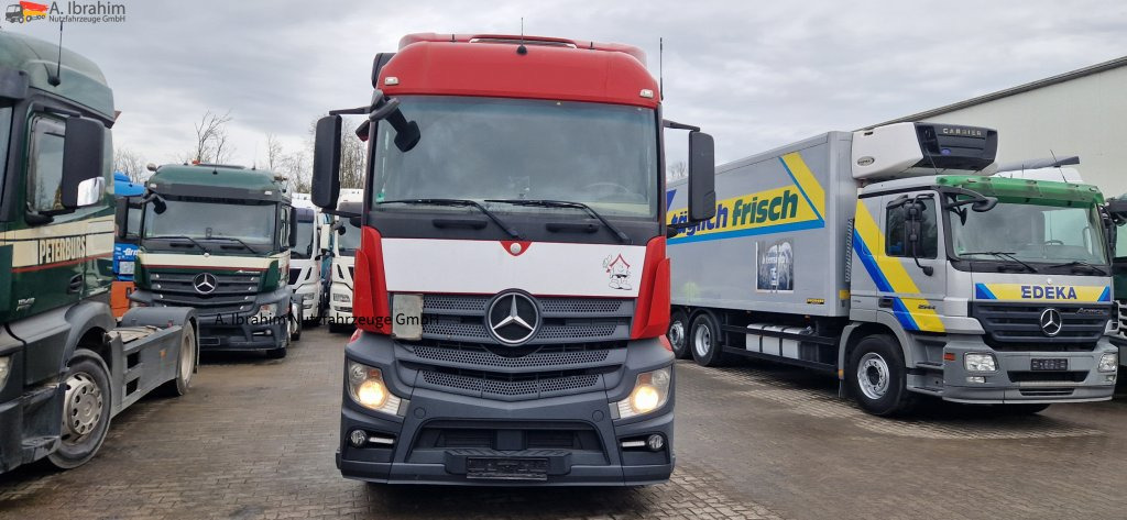 Container transporter/ Swap body truck Mercedes-Benz DB 2542 Scheckheft gepflegt bei Mercedes, Euro 5: picture 8