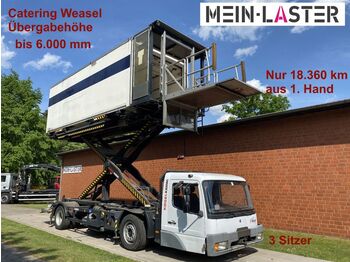 Container transporter/ Swap body truck Mercedes-Benz Wiesel-Mafi-Wechsel-Kamag-Catering 1.Hand: picture 1