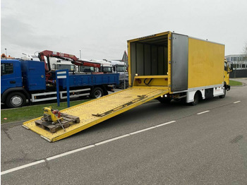Autotransporter truck Nissan Atleon 140 Zárt járműszállító hydro platóval + CS: picture 5