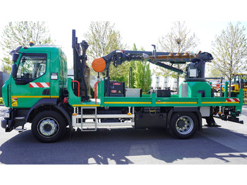 Crane truck RENAULT Renault D250 DTI 8 / HDS RISA G2T / Wiertnica RISA / 24 tys. km!!!: picture 2