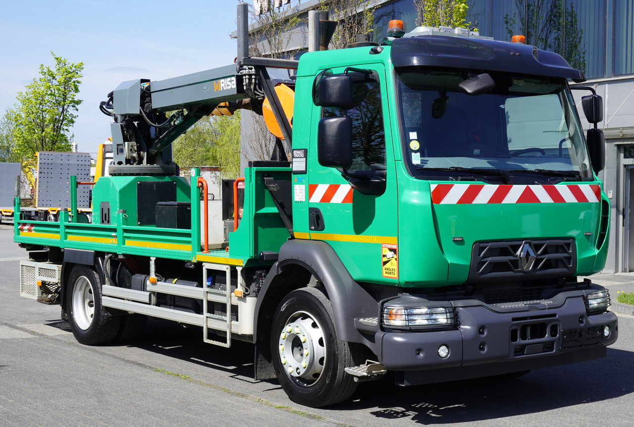 Crane truck RENAULT Renault D250 DTI 8 / HDS RISA G2T / Wiertnica RISA / 24 tys. km!!!: picture 5
