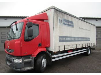 Curtainsider truck Renault MIDLUM 270 DXI: picture 1