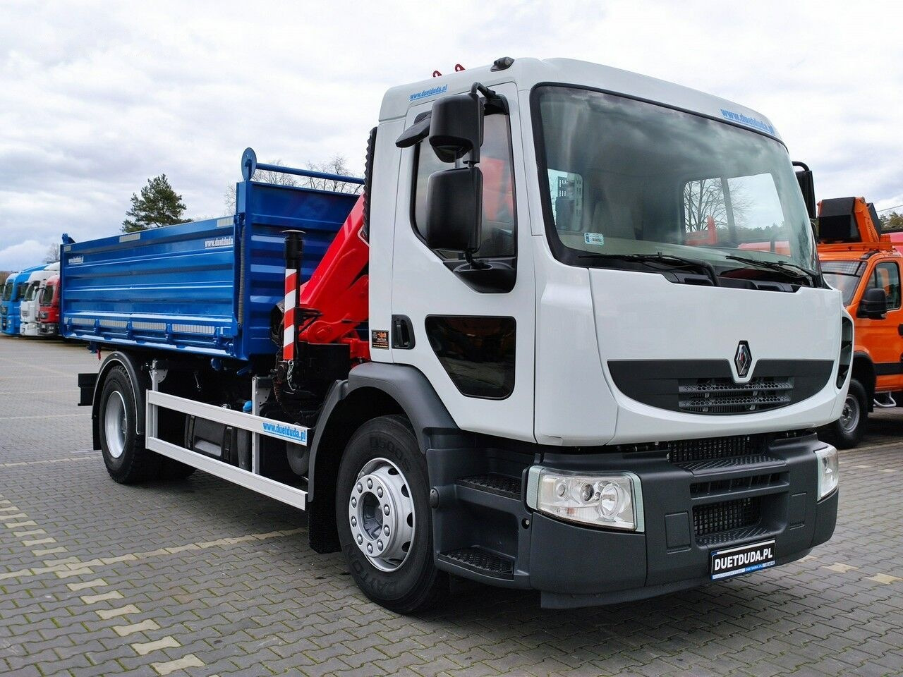 Tipper, Crane truck Renault PREMIUM 18.280: picture 24
