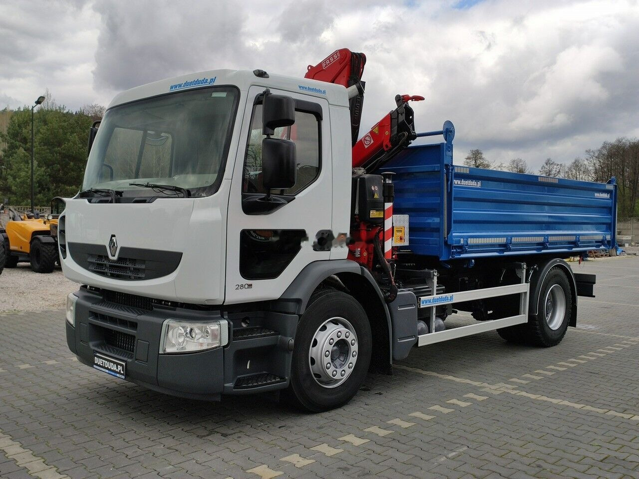 Tipper, Crane truck Renault PREMIUM 18.280: picture 23