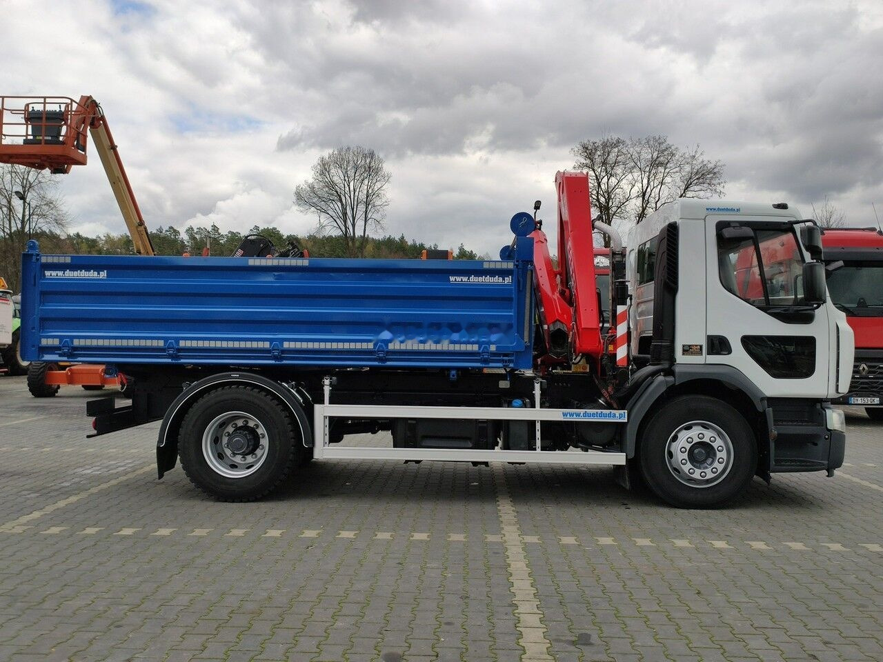 Tipper, Crane truck Renault PREMIUM 18.280: picture 9
