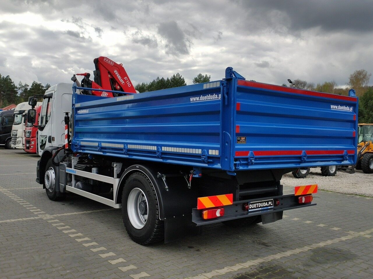 Tipper, Crane truck Renault PREMIUM 18.280: picture 41