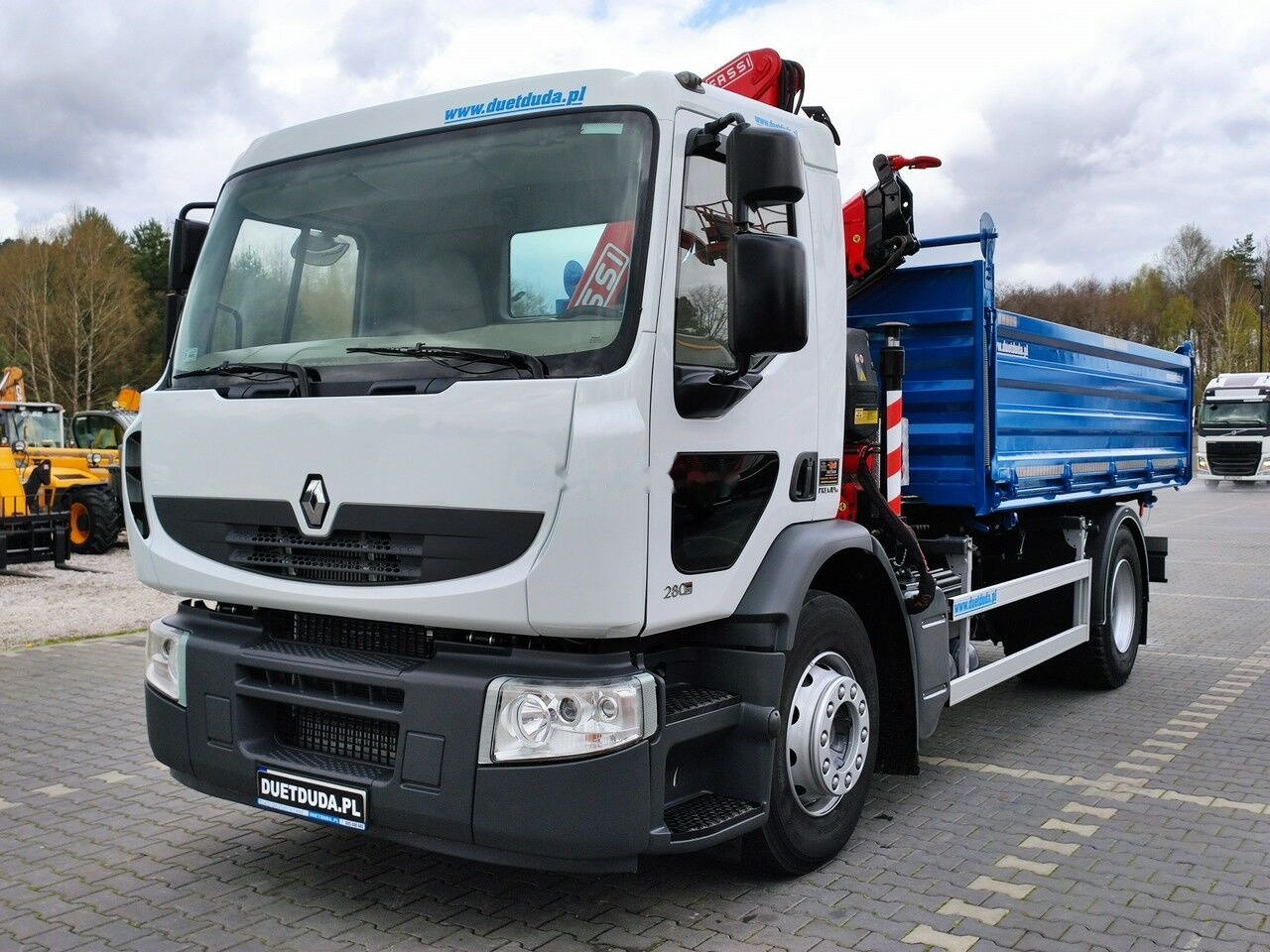 Tipper, Crane truck Renault PREMIUM 18.280: picture 25