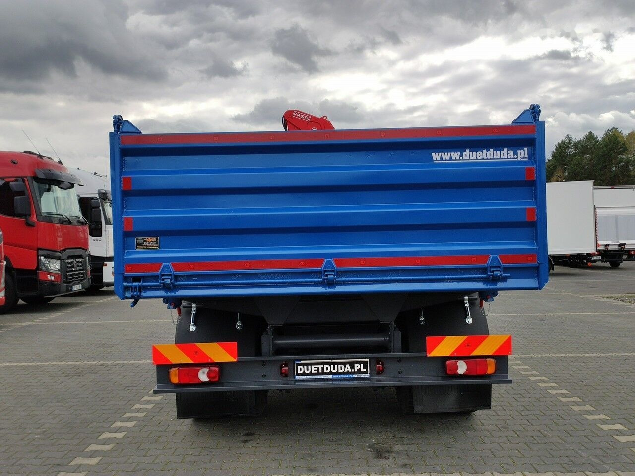 Tipper, Crane truck Renault PREMIUM 18.280: picture 43