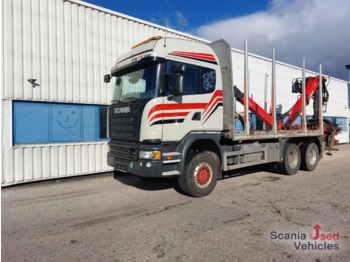 Timber truck SCANIA G 490