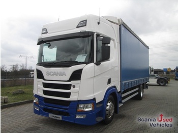 Curtainsider truck SCANIA R 410 B4x2NA Pritsche / Plane: picture 1