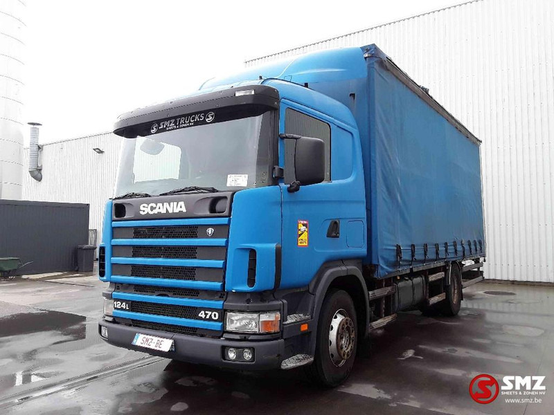 Curtainsider truck Scania 124 470: picture 4