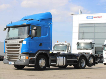 Container transporter/ Swap body truck Scania G410, BDF, EURO 6, 6X2, RETARDER: picture 1